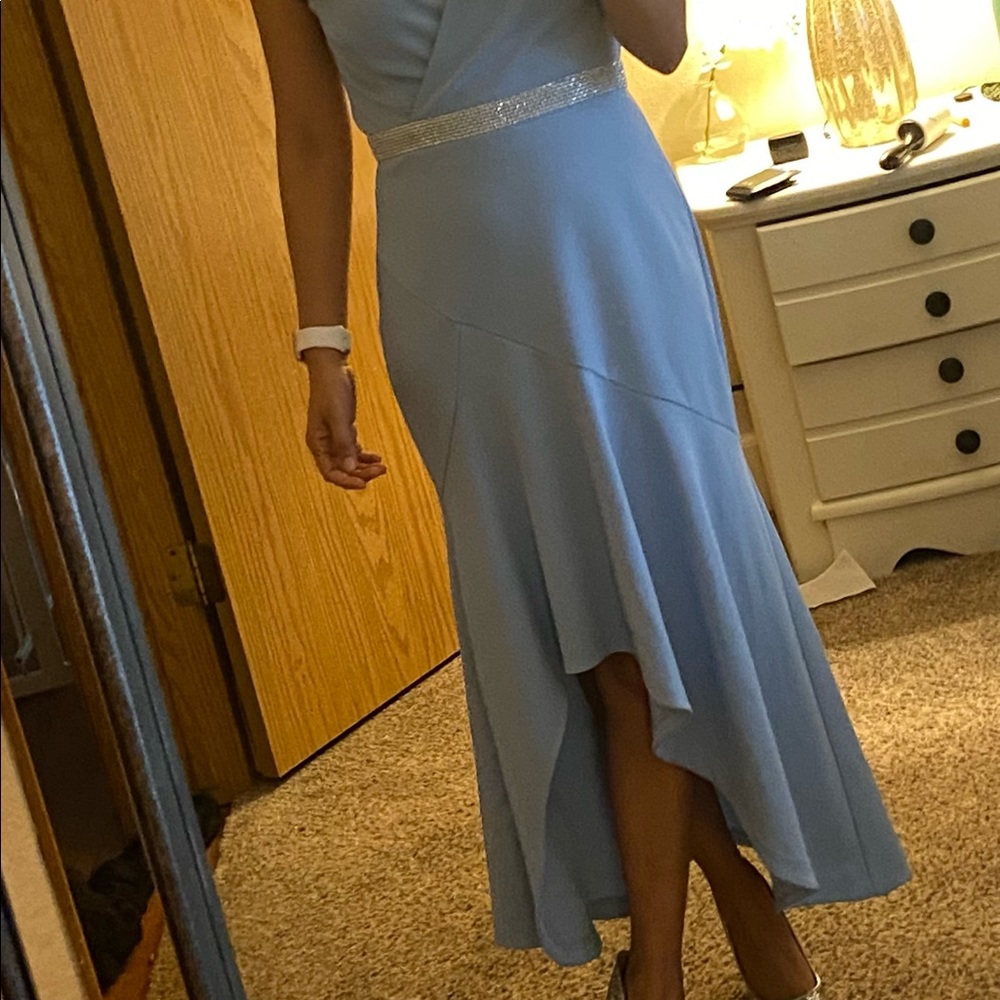 Calvin Klein sky blue dress